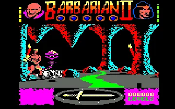 Barbarian II (UK) (1989) (Trainer) screen shot game playing